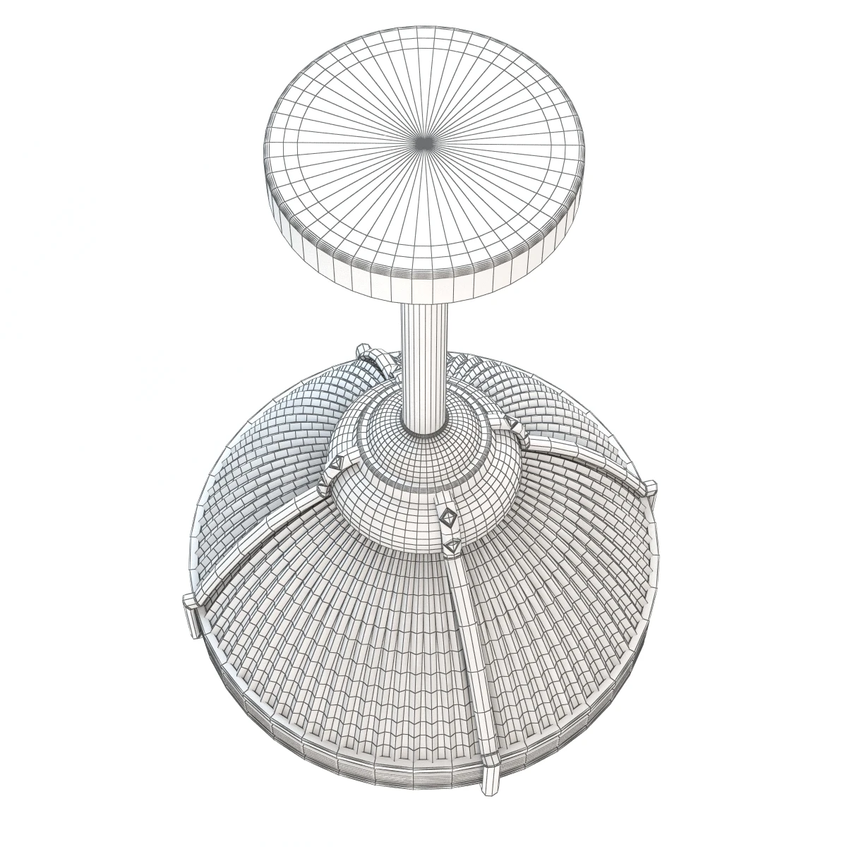 Union Large Pendant 3D Model_08